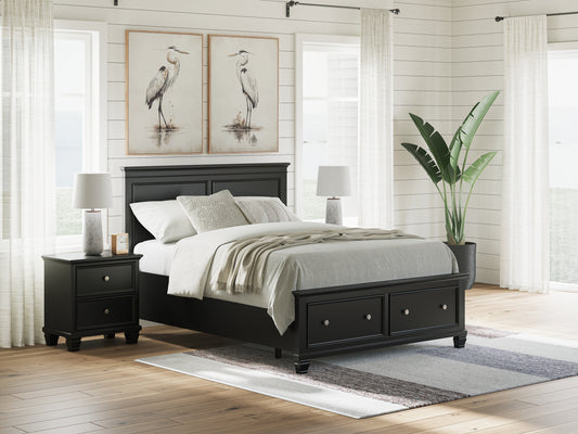 Ashley Express - Lanolee Queen Panel Storage Bed