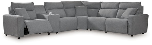 Modmax II 6-Piece Power Reclining Sectional with Console