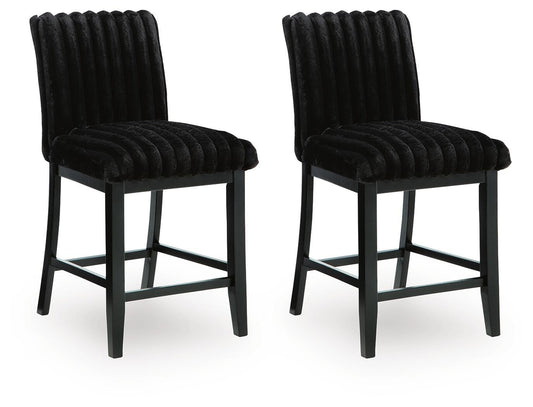 Ashley Express - Mervannie Upholstered Barstool (2/CN)