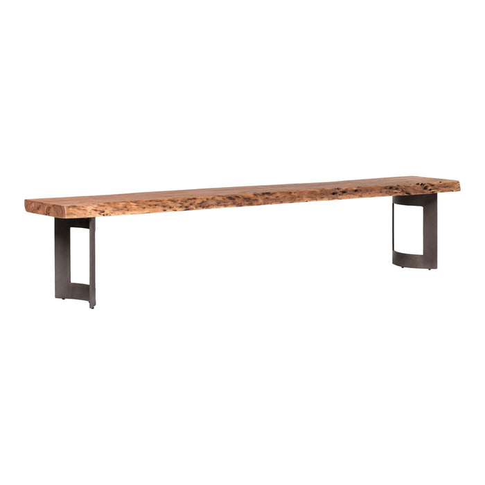 Bent - Extra Small Bench - Brown