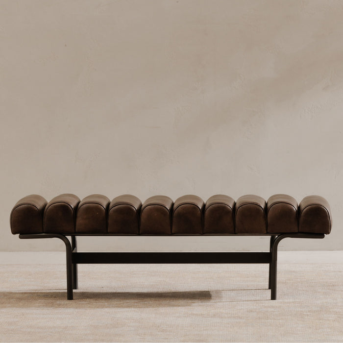 Harrison - Bench - Dark Brown
