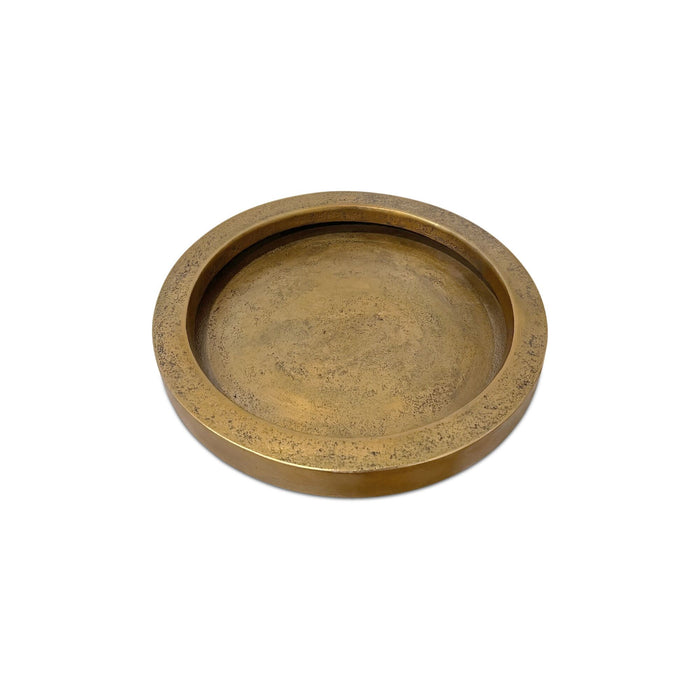 Abel - Cast Aluminum Catchall - Aged Brass