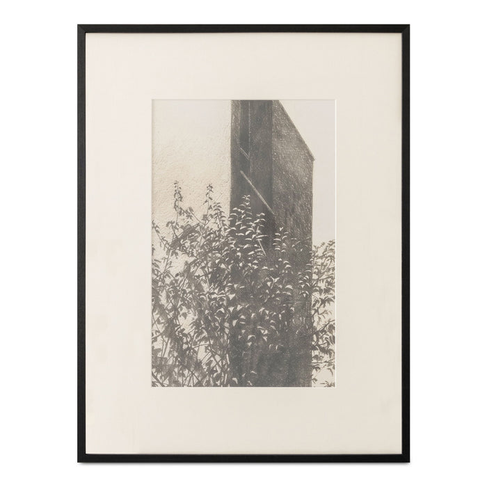 Retreat - Framed Paper Print - Gray