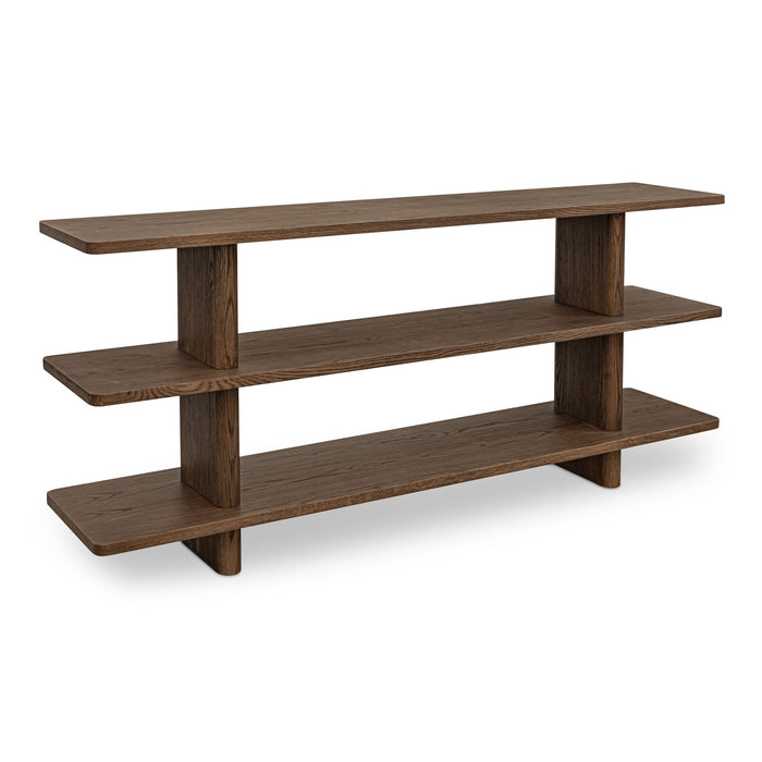 Casey - Small Standard Bookcase - Dark Brown