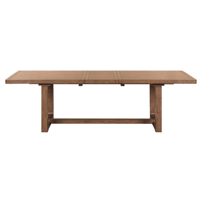 Harmony - Trestle Table - Brownstone