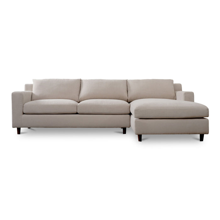 Hutton - Right Sectional - Beige