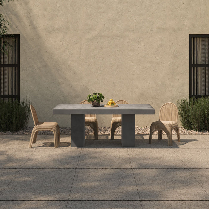 Antonius - Outdoor Dining Table - Cement