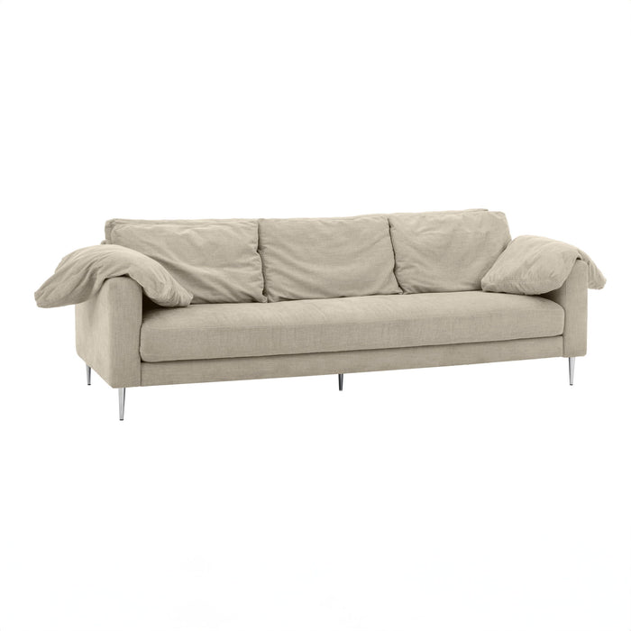 Vari - Textured Velvet Lounge Sofa