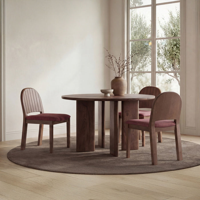 Emil - Dining Chair (Set of 2) - Berry / Purple