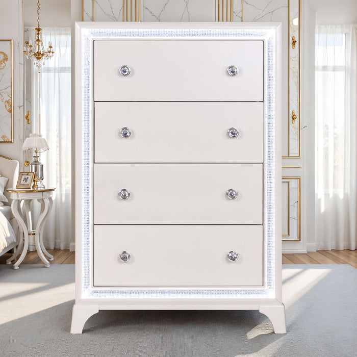 Cassie - Chest - Off-White