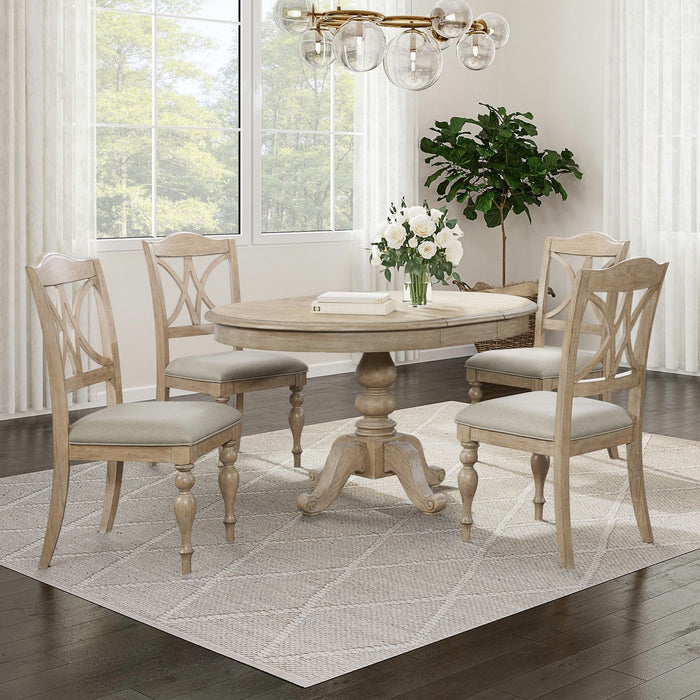 Summer House - Pedestal Table Set