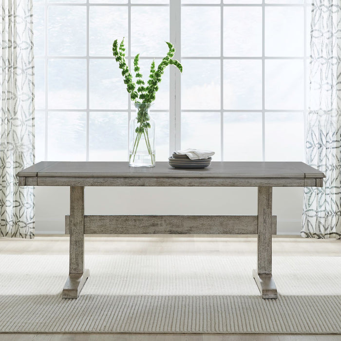 Hallendale - Trestle Table - White
