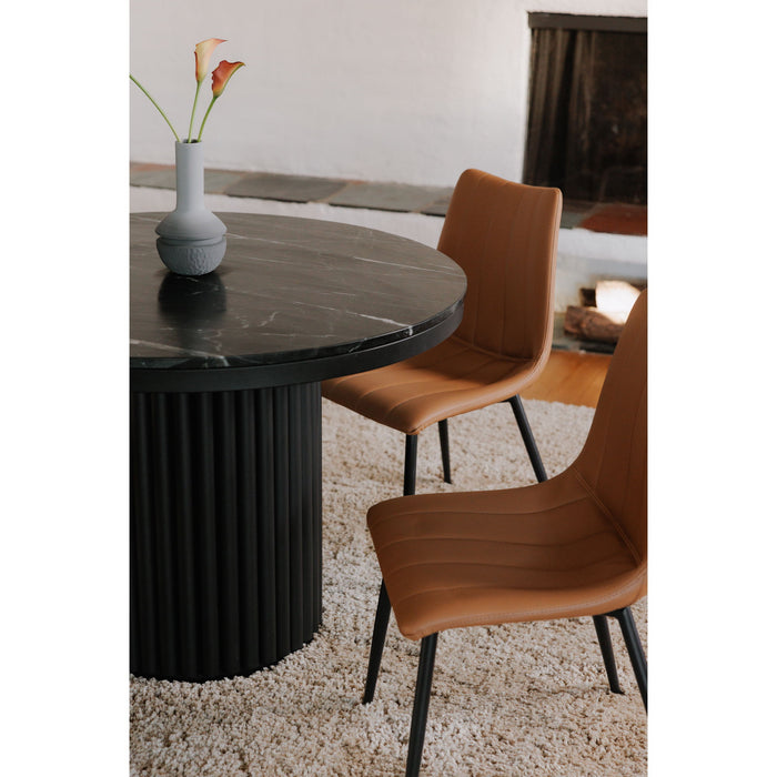 Tower - Dining Table - Black