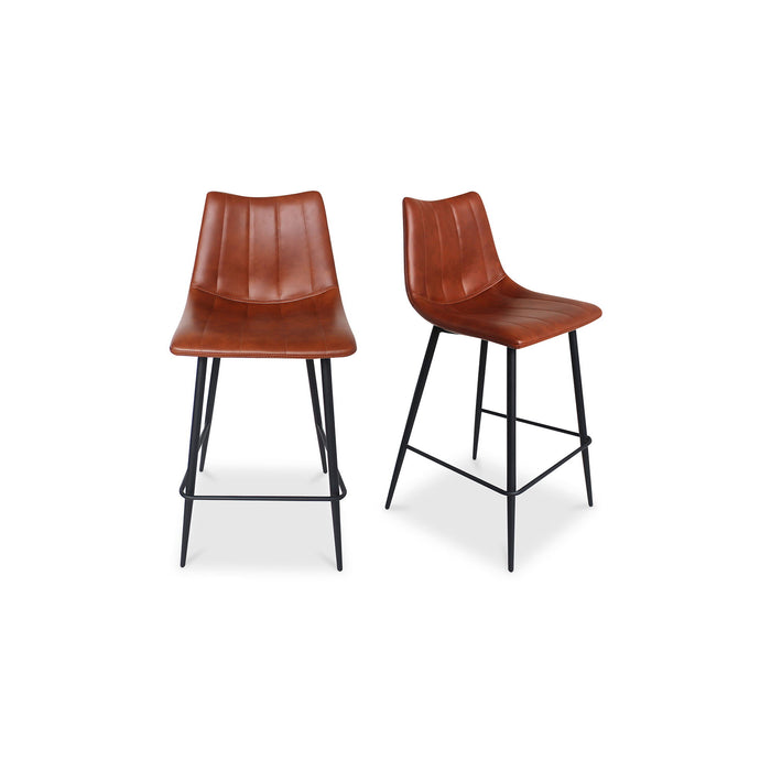Alibi - Counter Stool (Set of 2) - Brown