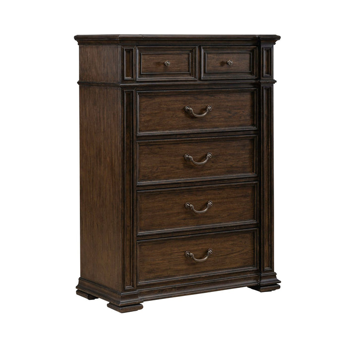 Provence Park - 6 Drawer Chest - Brown