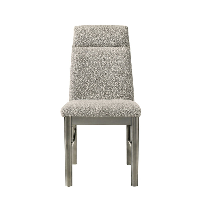 Lennox - Upholstered Side Chair (Set of 2) - Gray