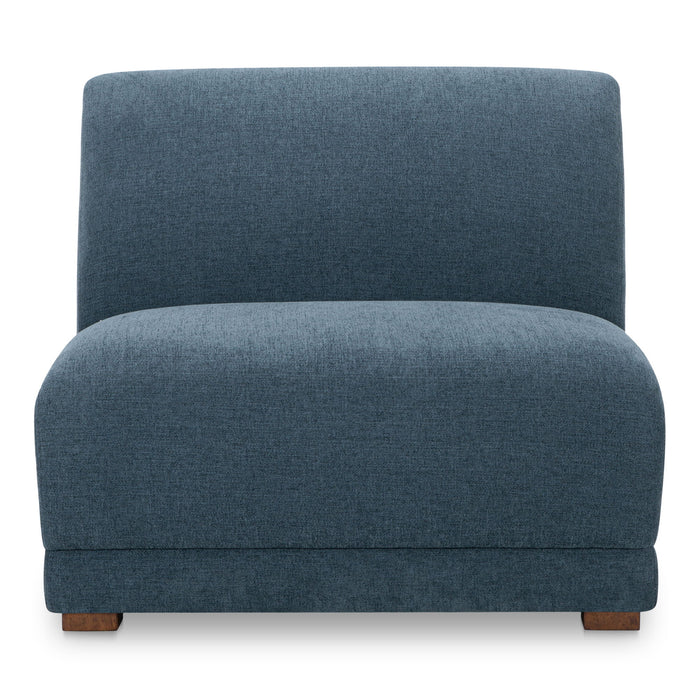 Fraser - Slipper Chair - Deep Blue