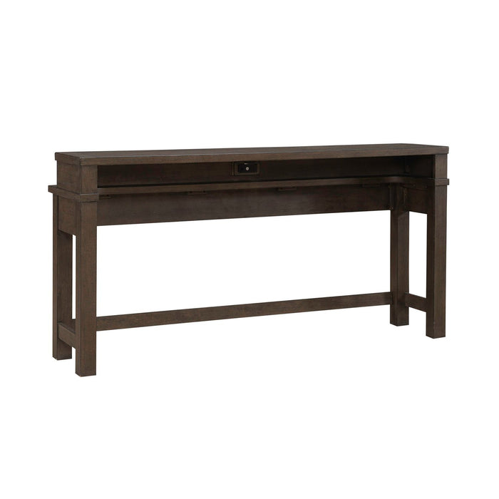 Cascade Falls - Console Bar Table - Satin Espresso