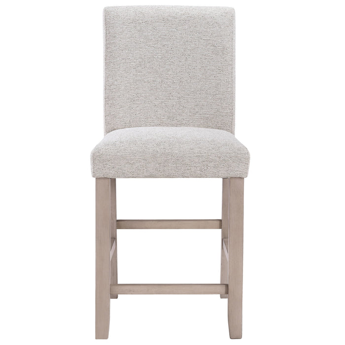 Taylor - Counter Chair (Set of 2) - Light Brown / Gray