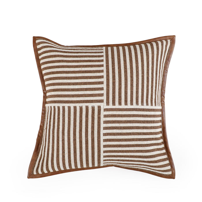 Kora - Cotton Jute Throw Pillow - Cover