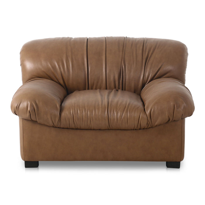 Halston - Arm Chair - Dark Brown