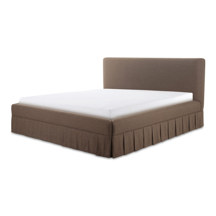 Maren - King Bed - Dark Brown