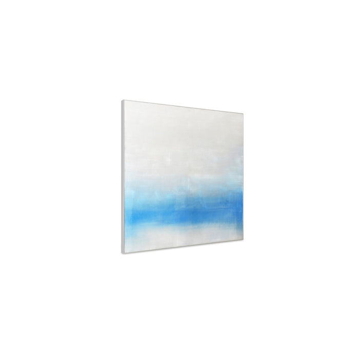 Morning Light - Framed Painting - Blue Palette
