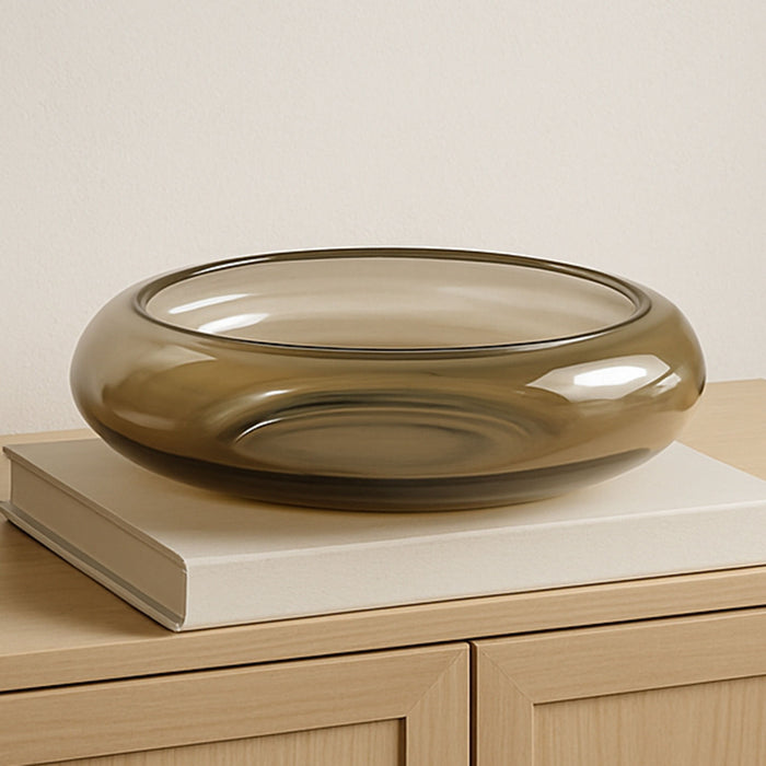 Polene - Glass Bowl Small - Smoky Brown