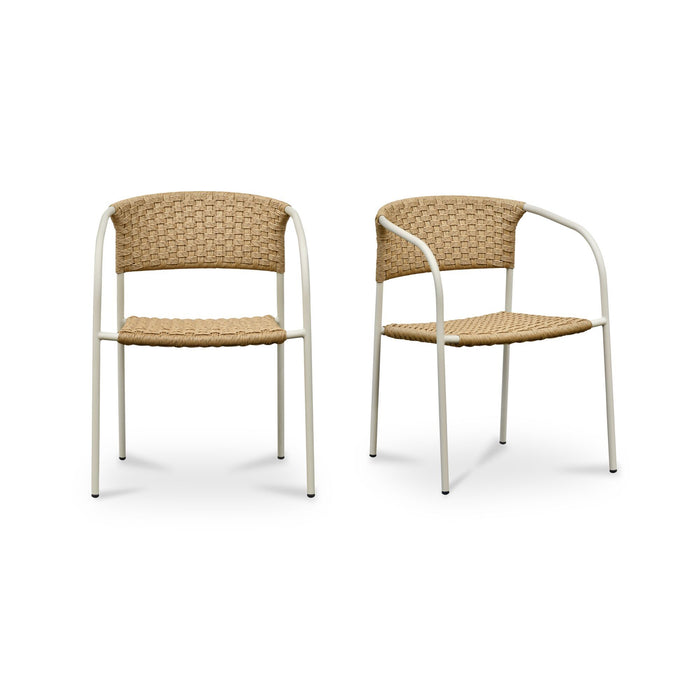Zola - Outdoor Dining Chair (Set of 2) - Natural