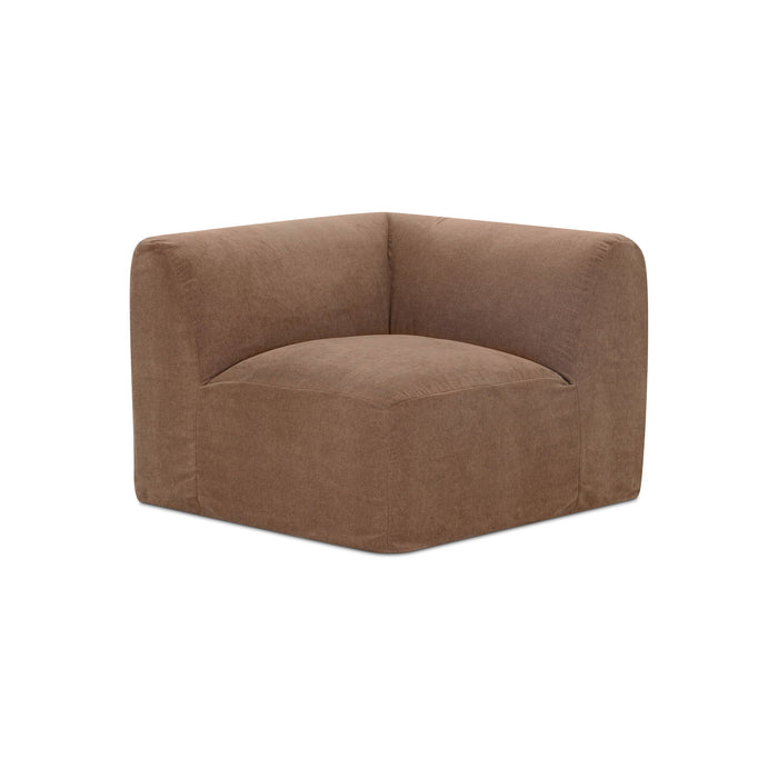 Isla - Corner Chair - Light Brown