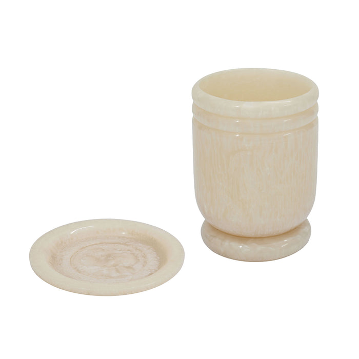 Channeled - Swirl Resin Kiddush Cup