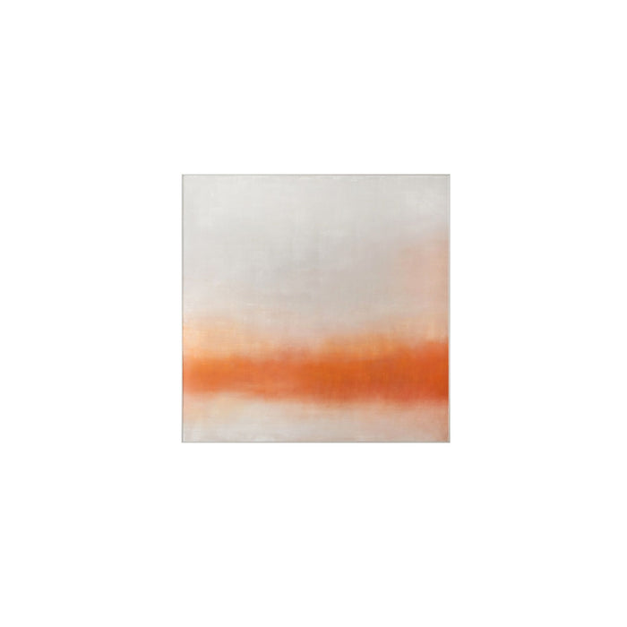 Morning Light - Framed Painting - Soft Orange