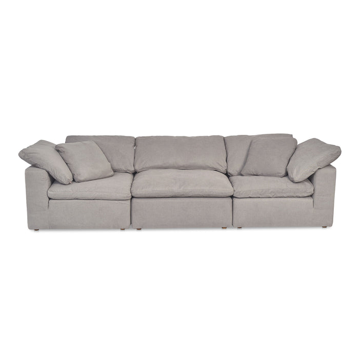Clay - Performance Fabric Modular Sofa - Light Gray