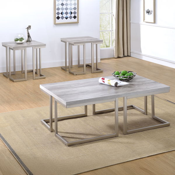 David - 3 Piece - White