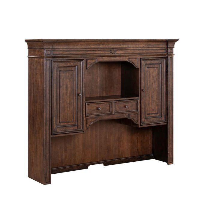 Providence Park - Jr Executive Credenza Hutch - Chateau Brown