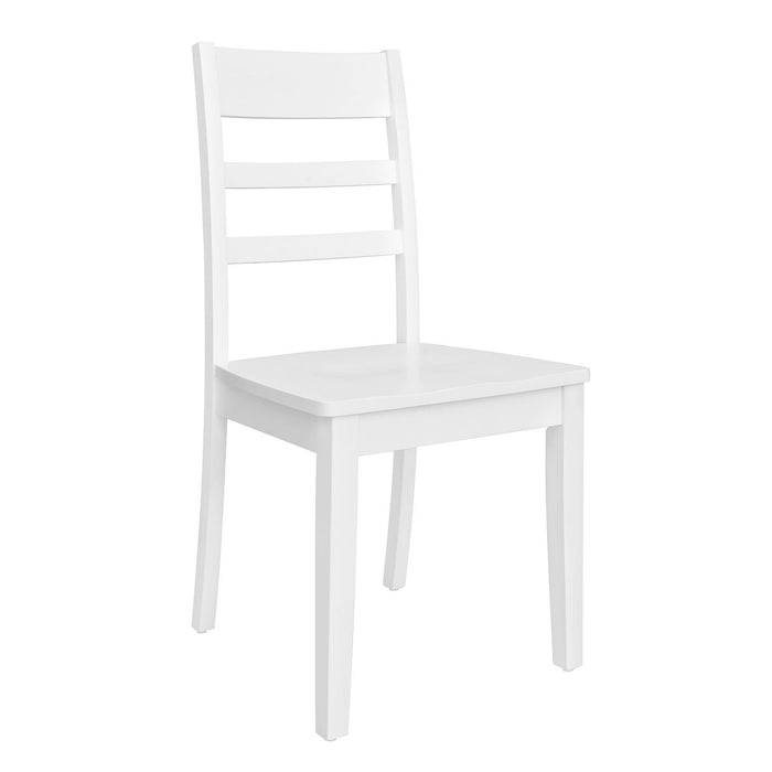 Landale - Ladderback Side Chair (RTA) - White