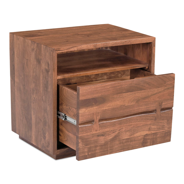 Madagascar - Nightstand - Light Brown