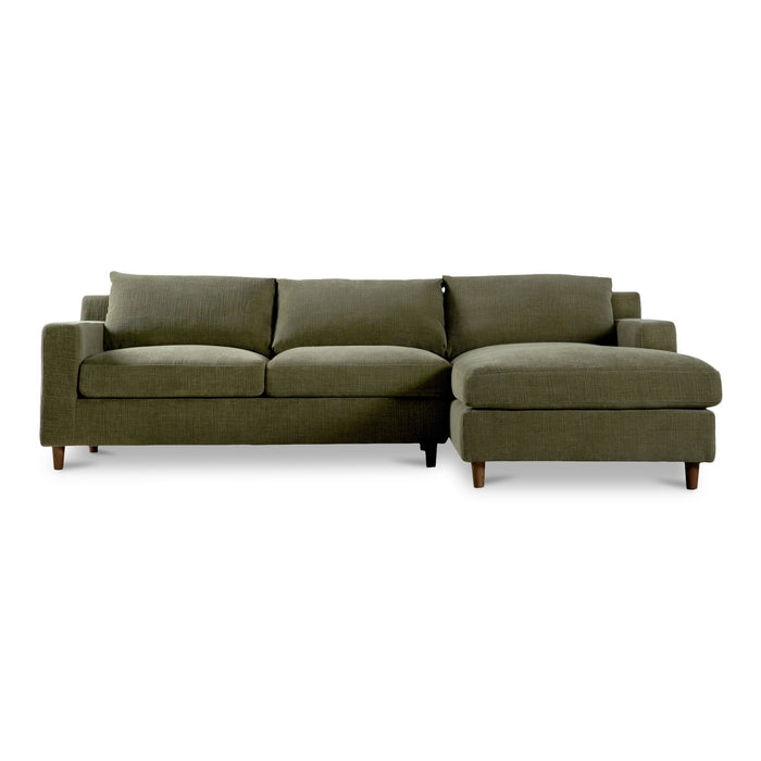 Hutton - Right Sectional - Olive