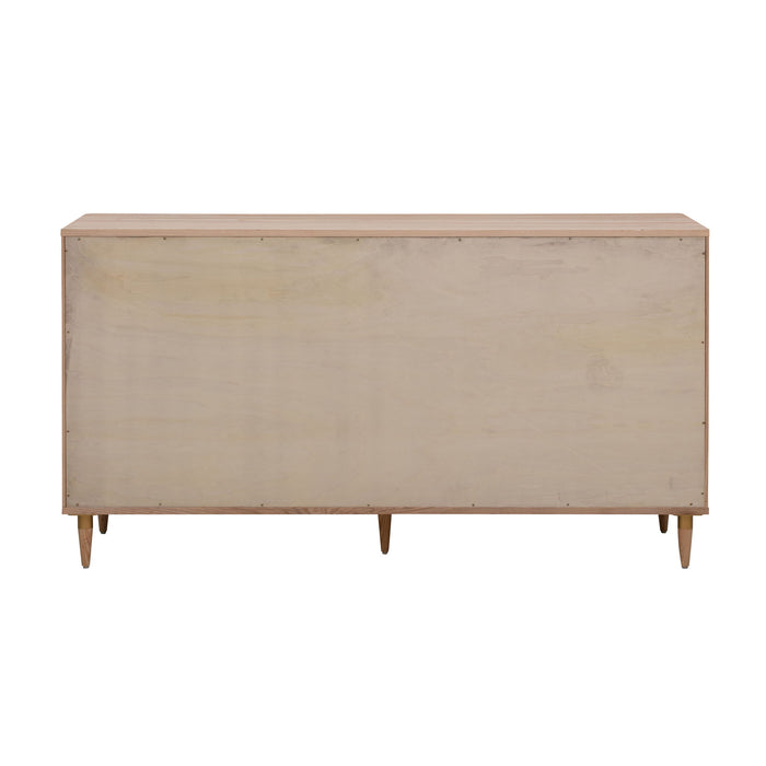 Carmen - 6 Drawer Dresser - Cane