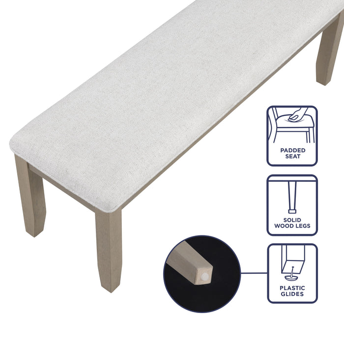 Lily - Bench - Greige