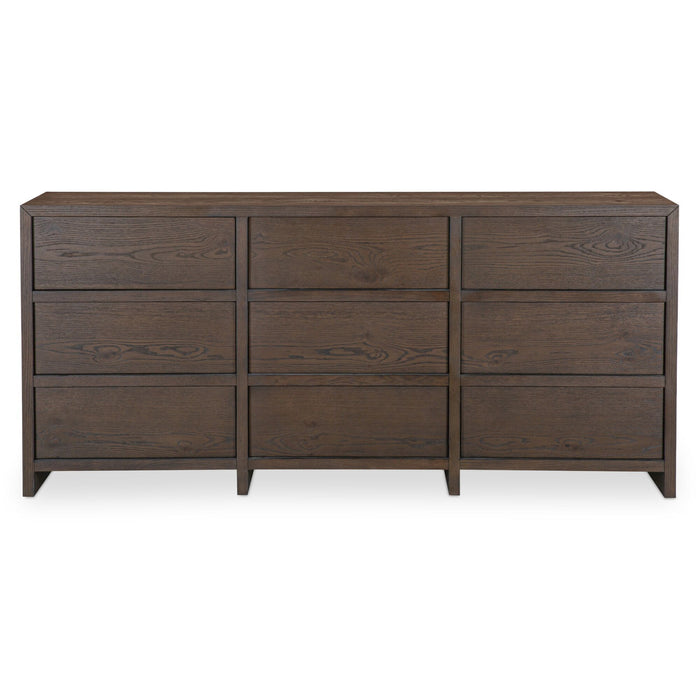 Jenson - 9 Drawer Dresser - Brown