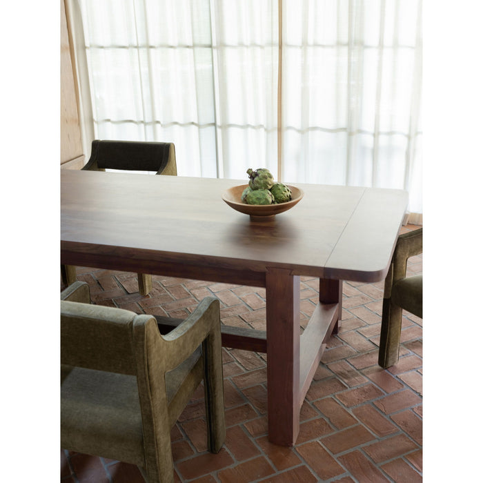 Wilson - Small Dining Table - Warm Brown