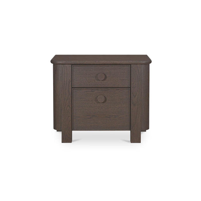 Loren - Large Nightstand - Dark Brown