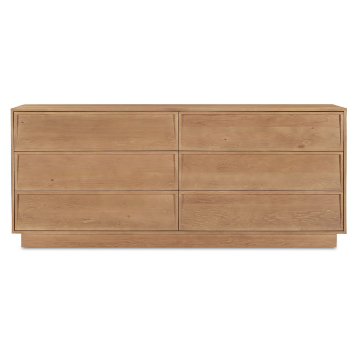 Hudson - 6 Drawer Dresser - Natural
