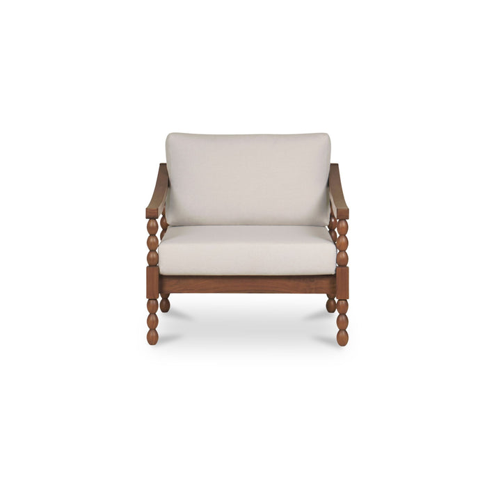 Delilah - Outdoor Accent Chair - Brown