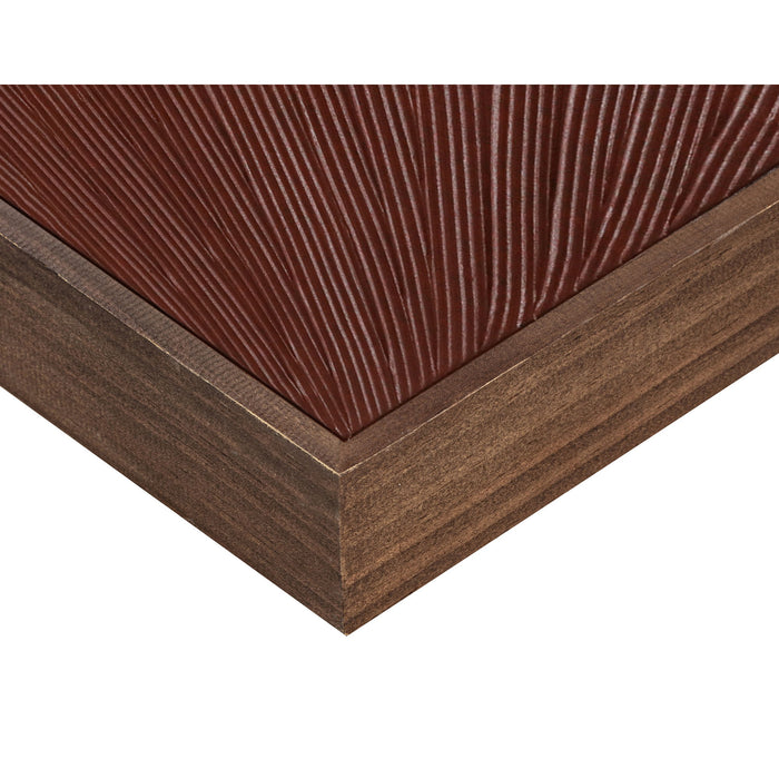 Flutter - Framed Painting - Maroon