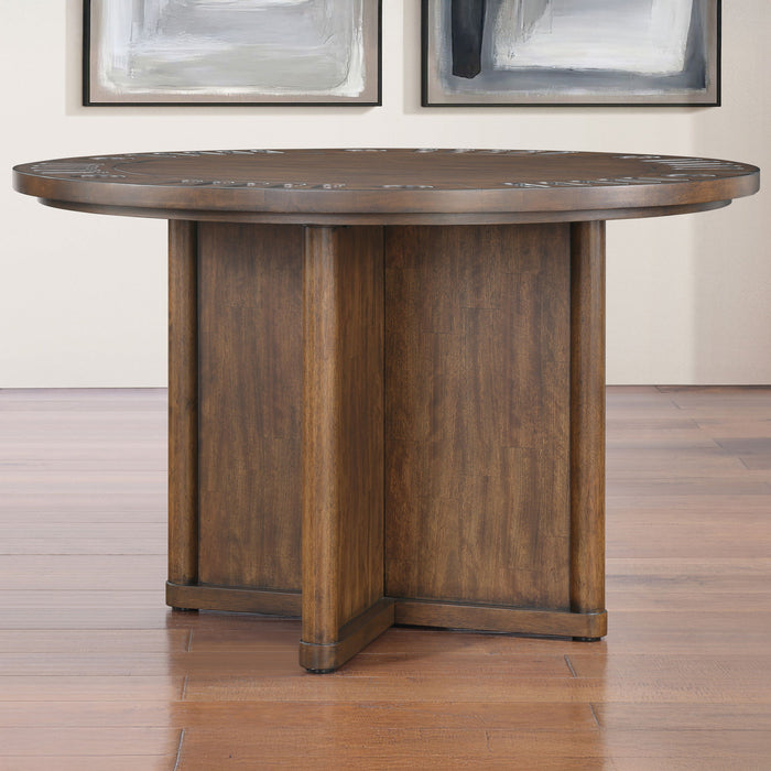 Cambridge - Dining Table With Game Table Top - Brown