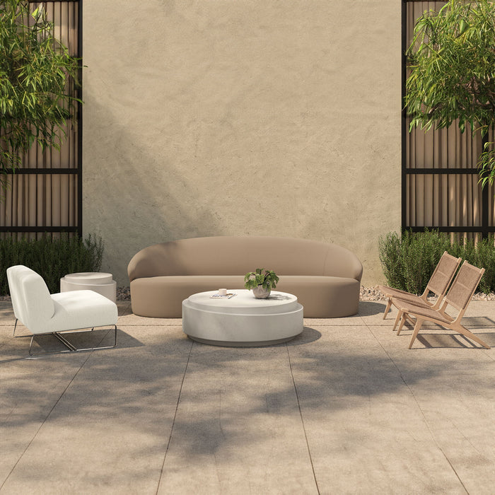 Palma - Outdoor Lounge Chair - Warm Brown