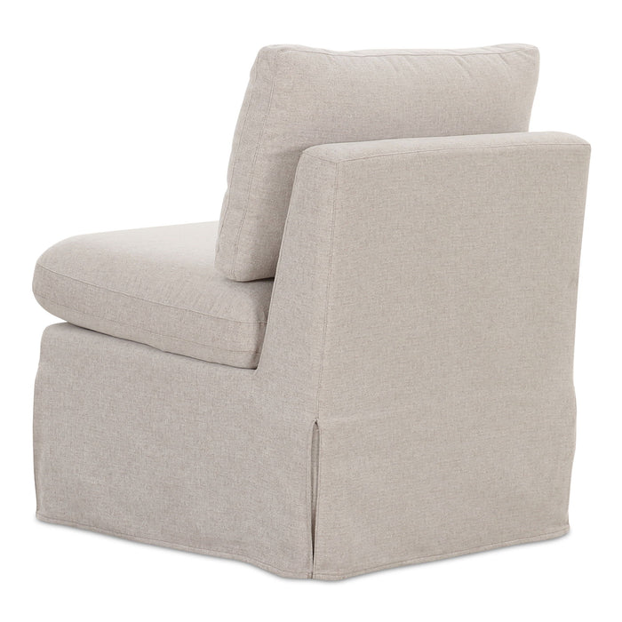 Fable - Slipcover Dining Slipper Chair - Beige