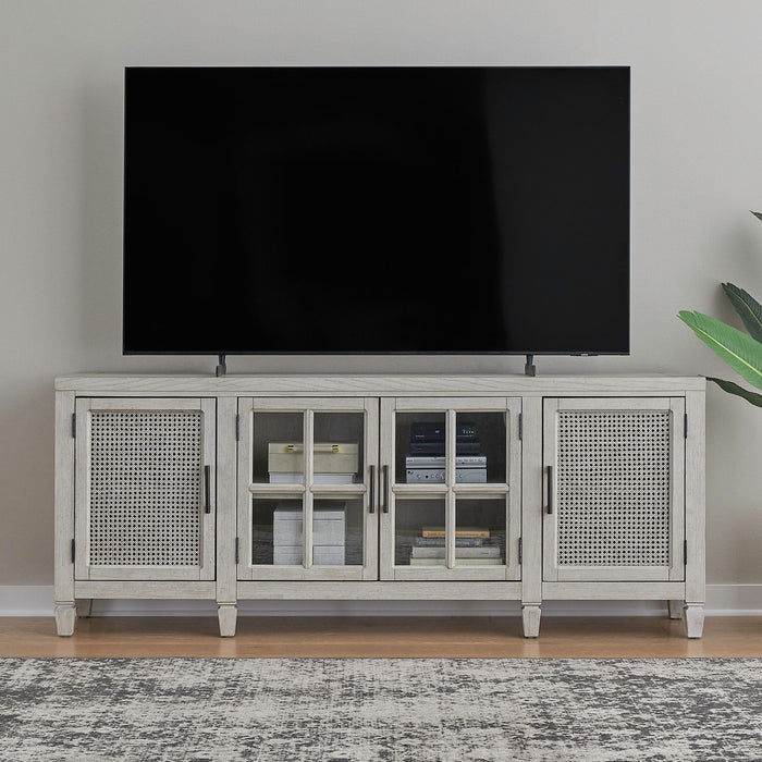 Caruso Heights - 82" TV Console - White